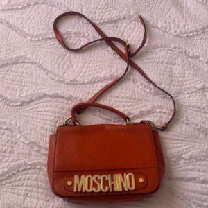 Moschino Orange Crossbody Bag